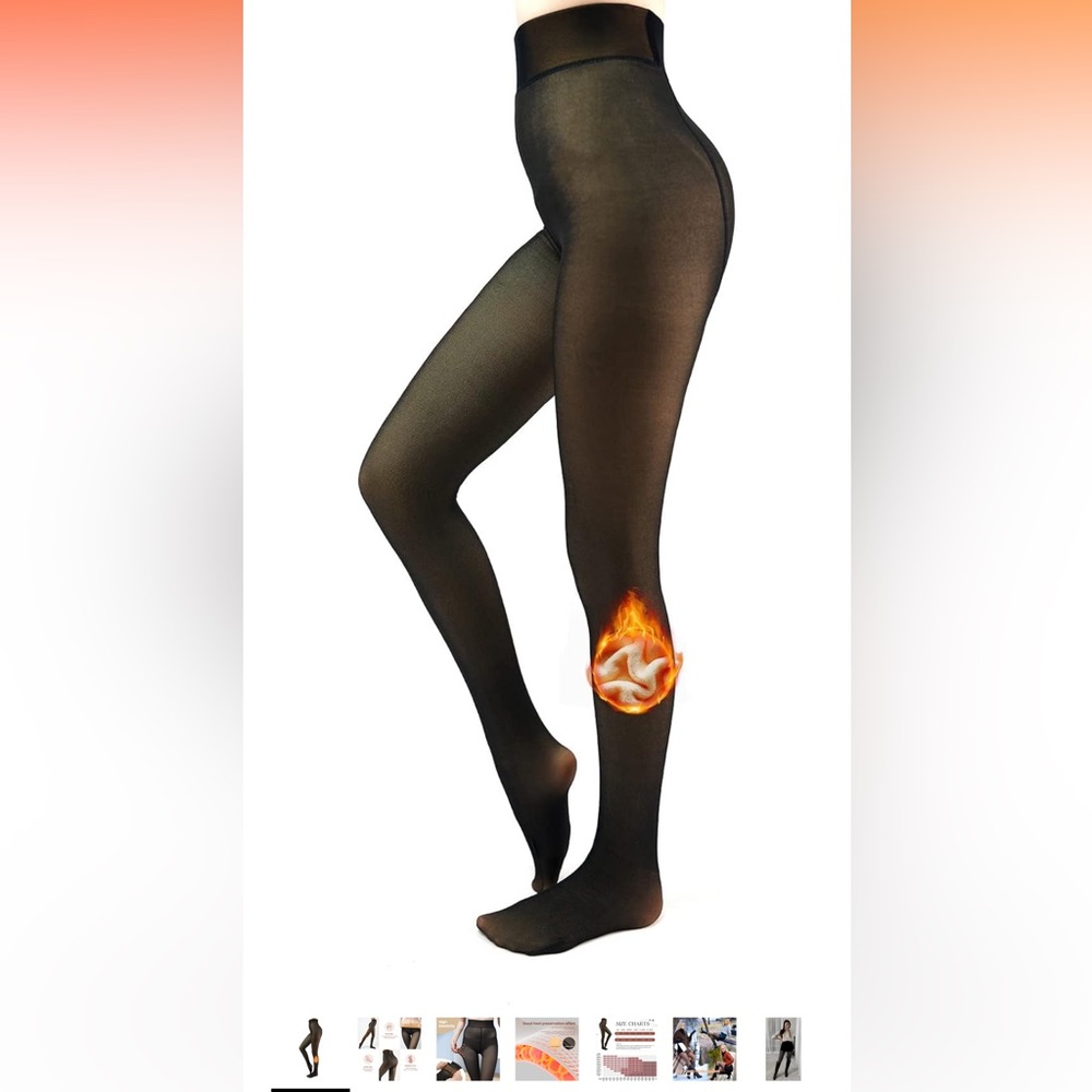 Fleece Lined Tights - image 3